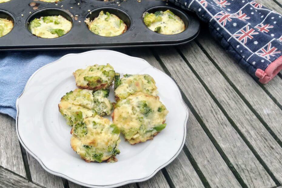 Slané muffiny s brokolicí